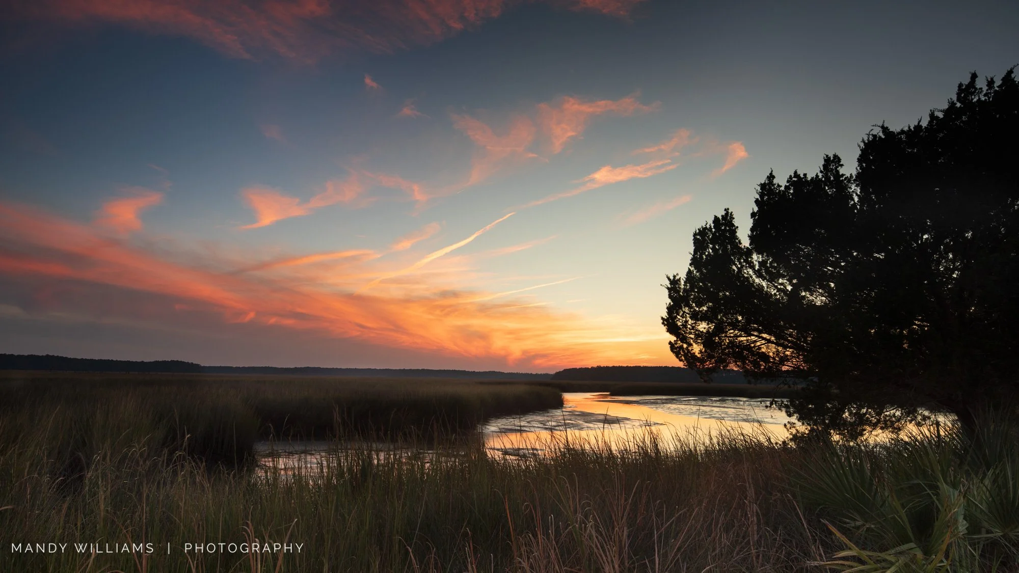 Marsh at Sundown