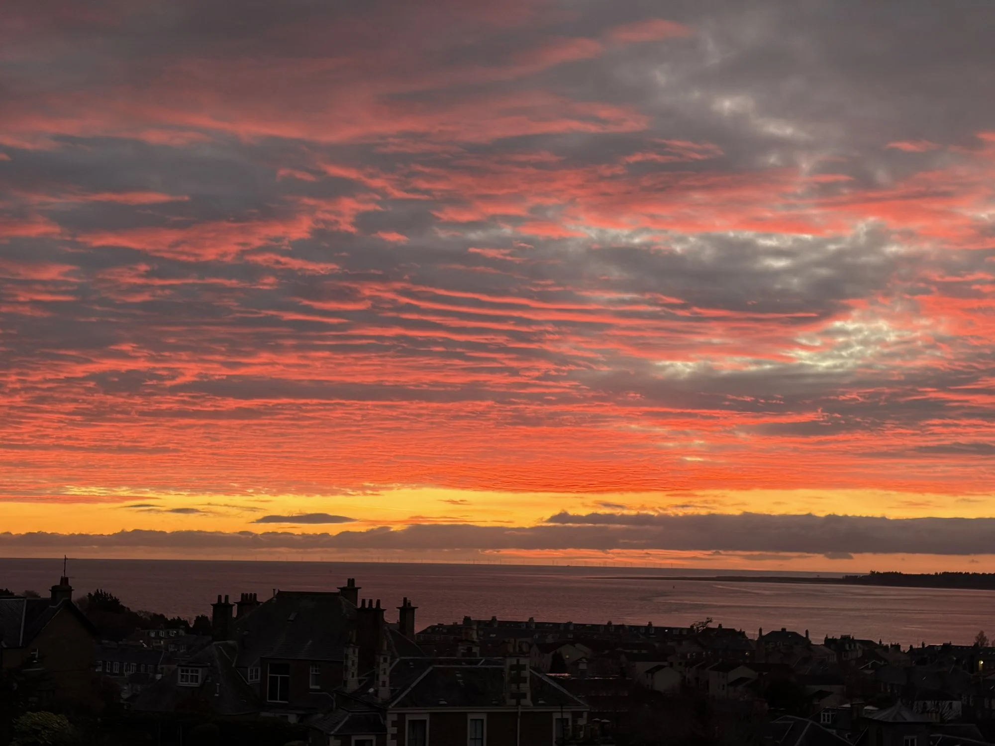 Red sky in the morning