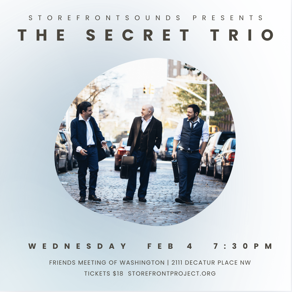 Storefront Sounds presents THE SECRET TRIO