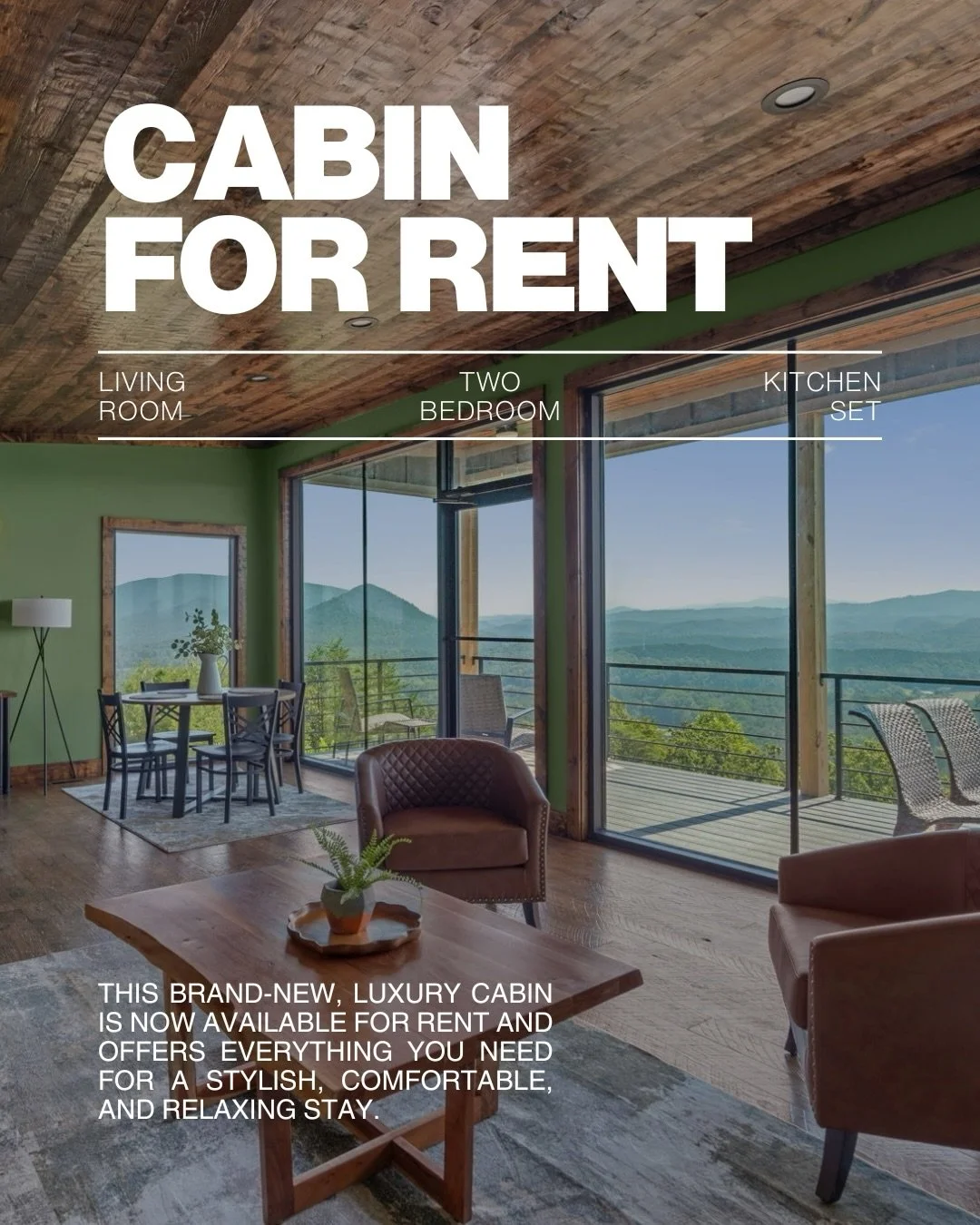 Hot tub. Tower views. Mountain escape. 

This 2 bed, 2 bath cabin overlooks the Cherokee National Forest with a spacious deck made for slow mornings and unforgettable nights.

✔ Private hot tub 
✔ Tower with incredible views 
✔ Fully equipped kitchen