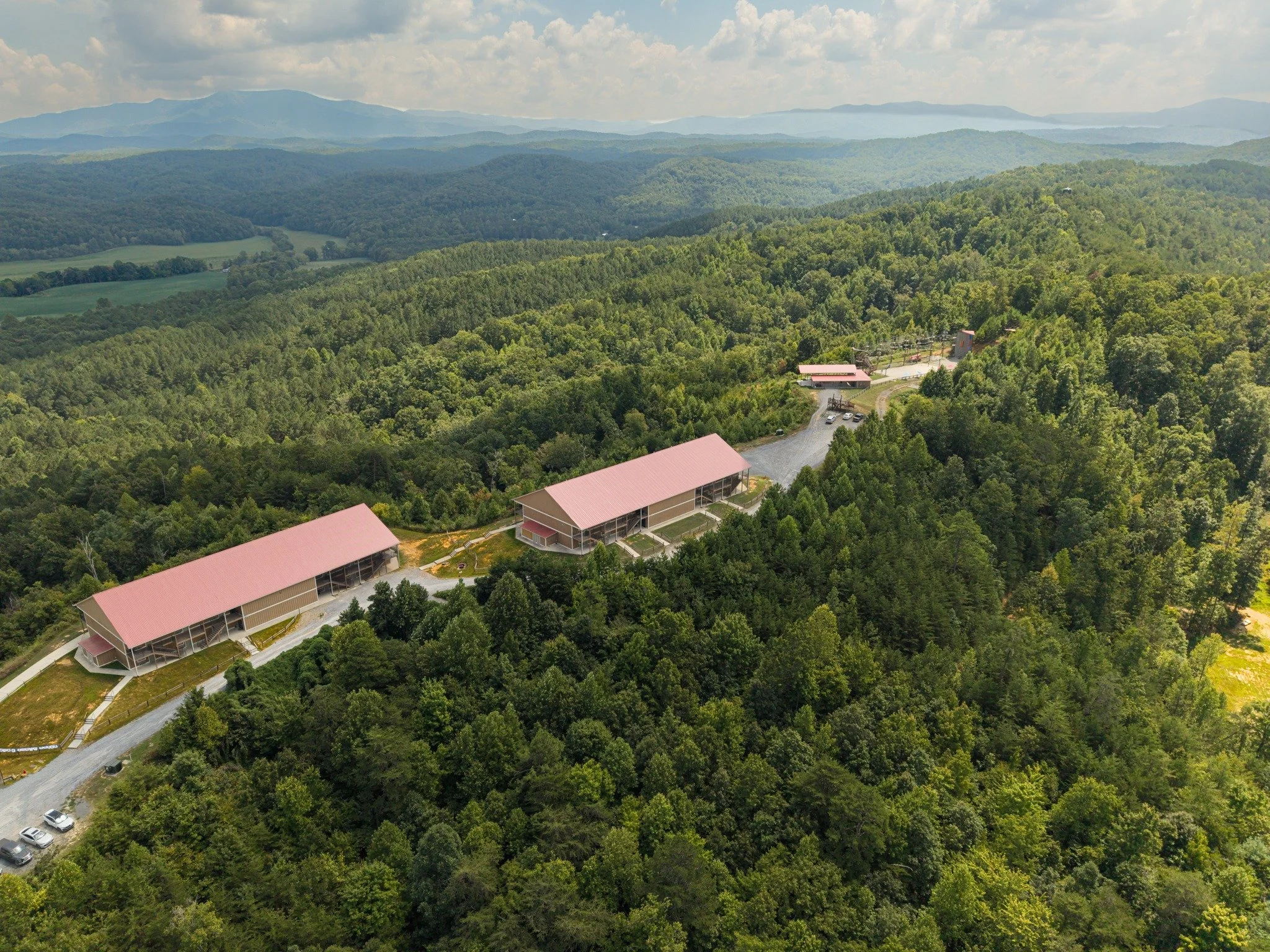 A place for the whole group to call home base. 

Our bunkhouses keep your youth group, school class, or church team together &mdash; simple, comfortable, and built for community.

Wishing you a peaceful Sunday from the ridge.