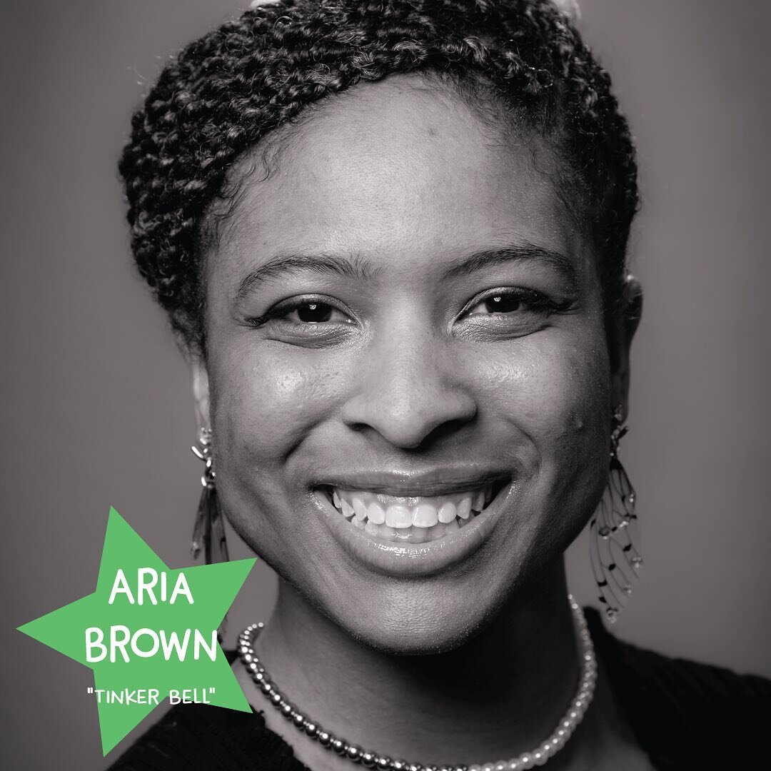 ✨ Time to introduce, the one, the only, TINKER BELL! Aria Brown is reprising her role as Tinker Bell and did you know that Tinker Bell was Aria's first community theatre role? How special! Catch Tinker Bell at the Huntsville Botanical Garden this wee