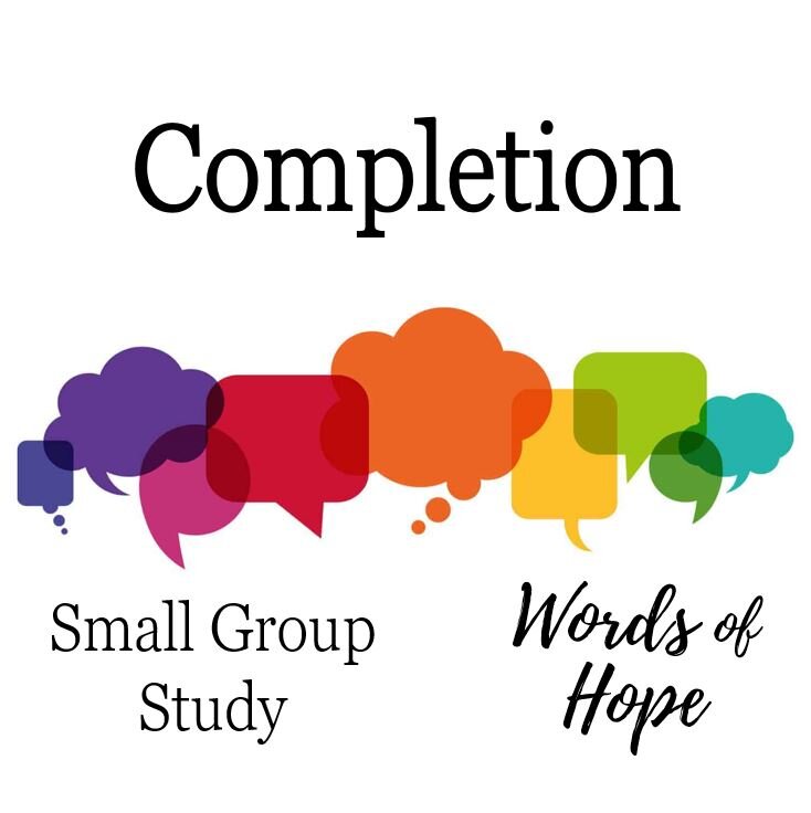 Completion (Small Group Study) 