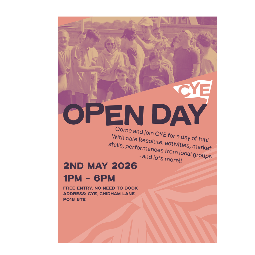 CYE   Special Open Day Cafe - Saturday 2nd May