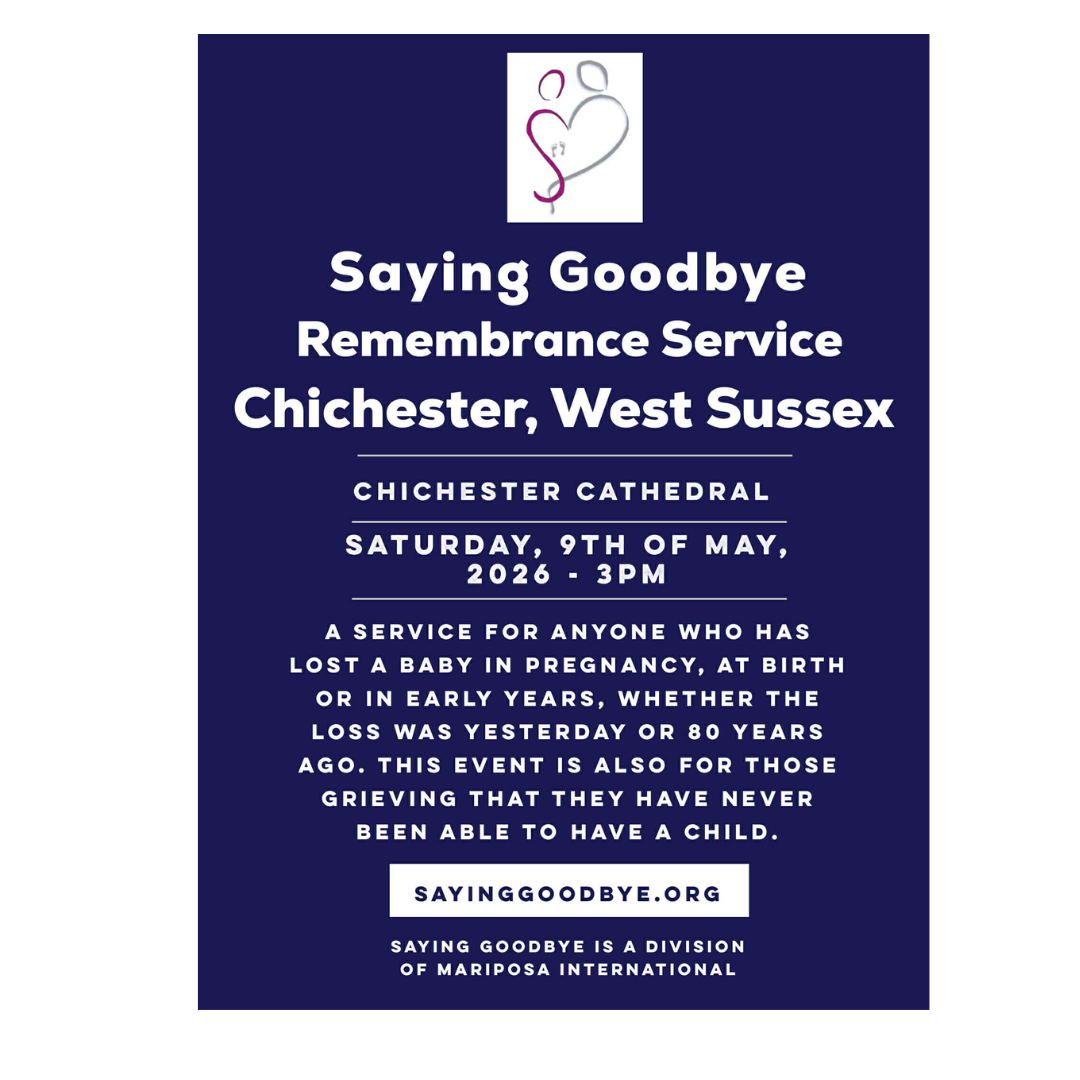 Saying Goodbye Remembrance Service  - Saturday 9th May -3pm Chichester Cathedral