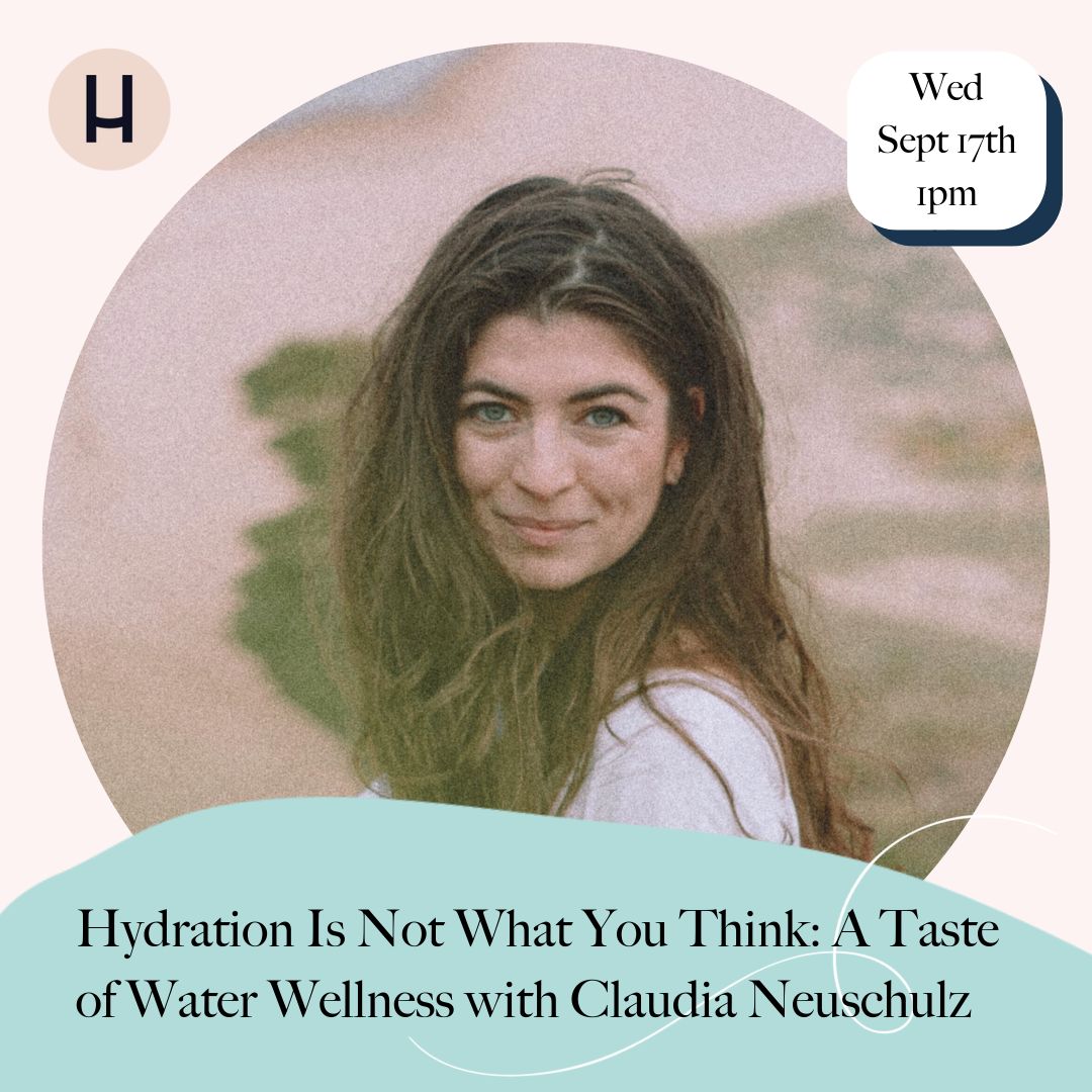 Hydration Is Not What You Think: A Taste of Water Wellness