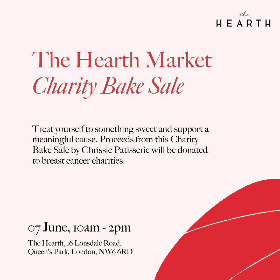 Charity Bake Sale at The Hearth