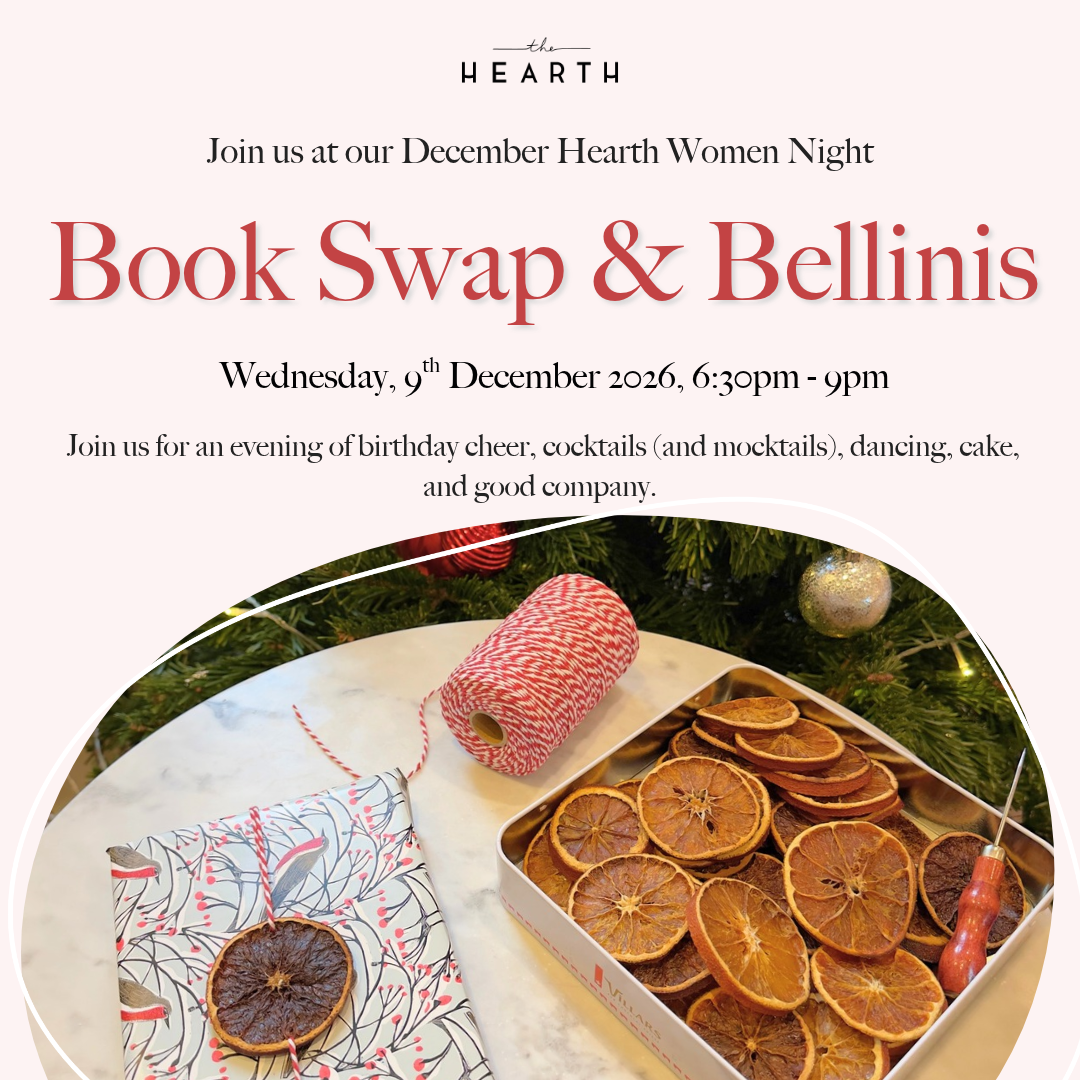 Hearth Women Night: Book Swap &amp; Bellinis