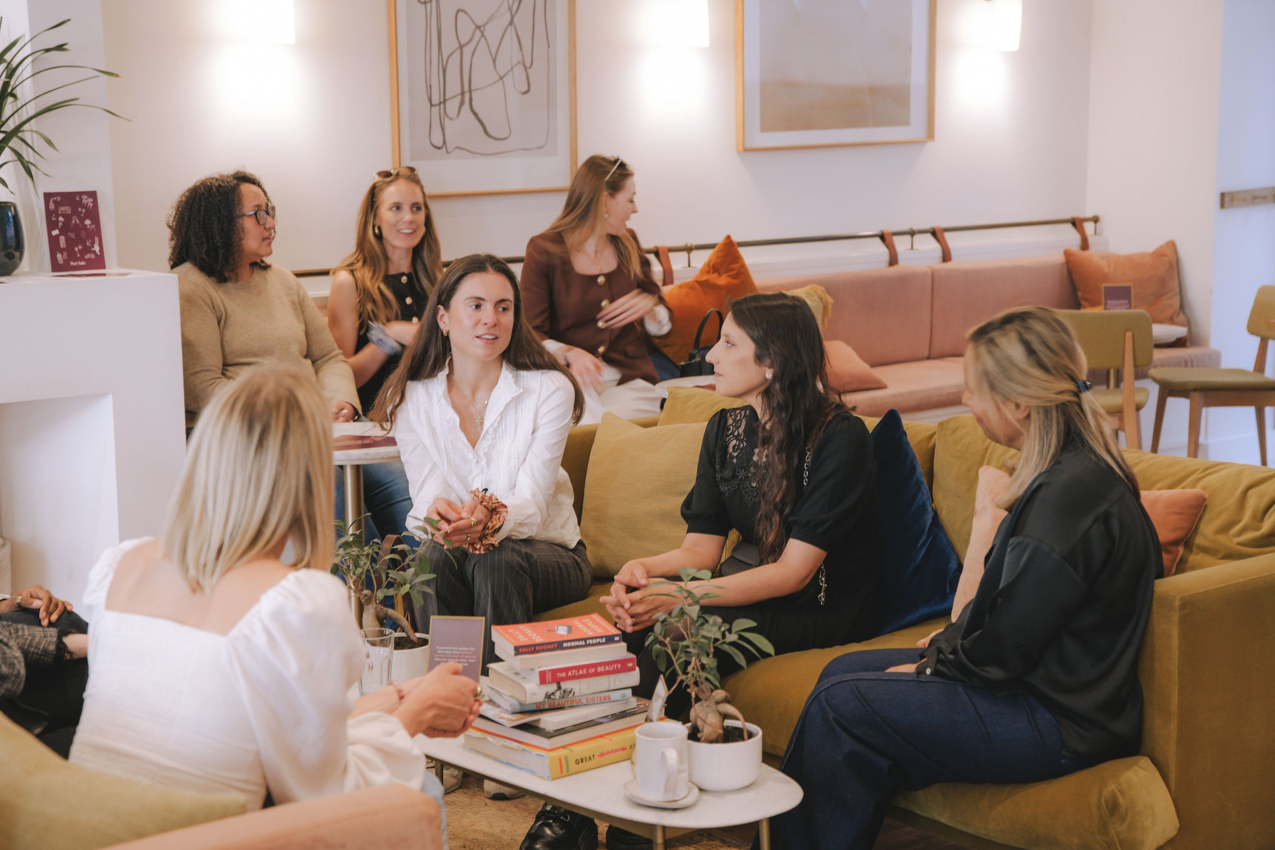 Workshop circle at The Hearth