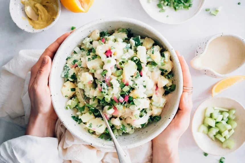 Recipe: Creamy Vegan Potato Salad