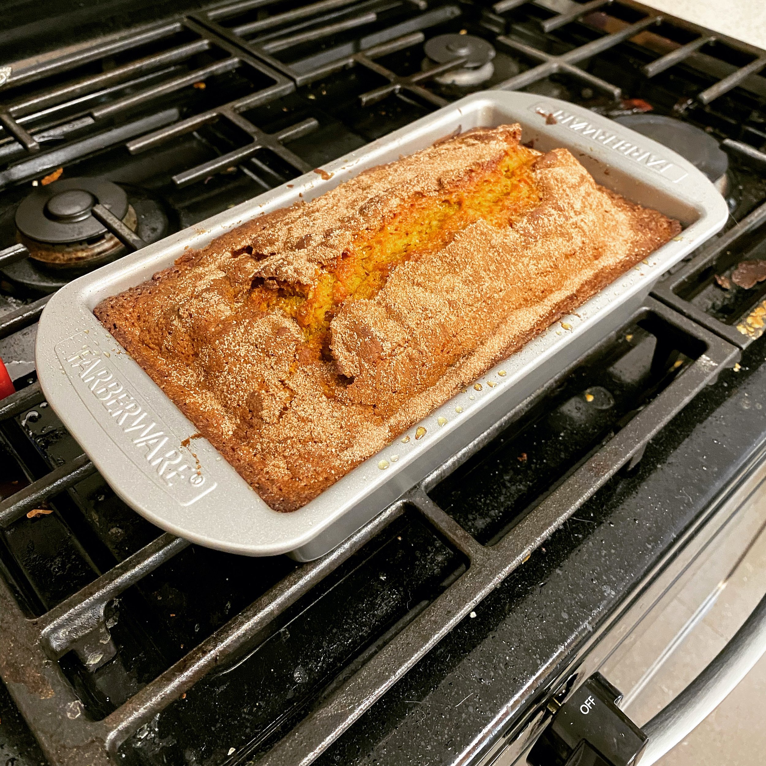 Cast Iron Skillet Pumpkin Bread Recipe