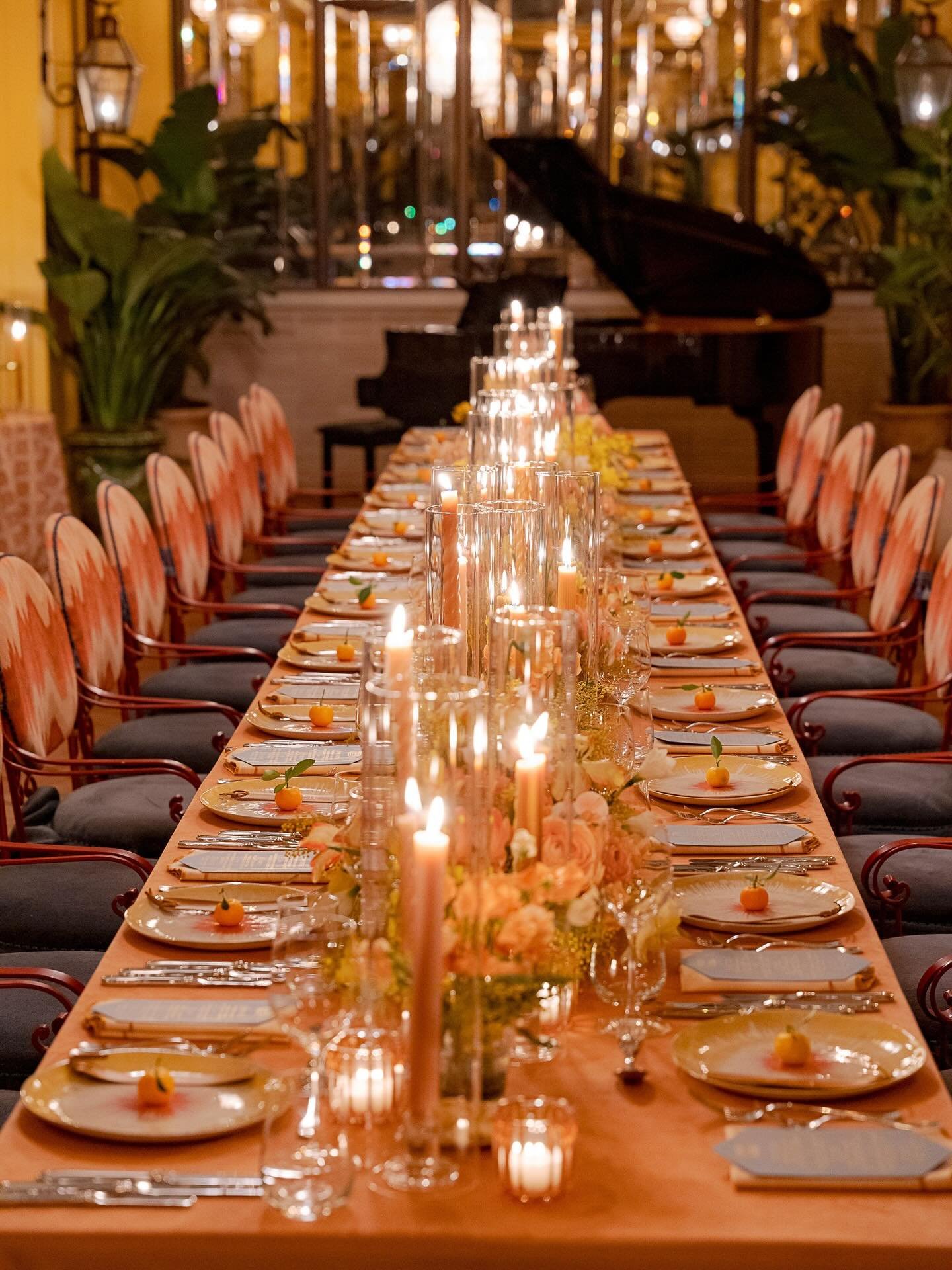 A study in seasonal color.

Planner: @the_wedding_collab
Photography: @jeanpierrecreates
Venue: @thefifthavenuehotel
Linens: @theonicollection
Cake: @elizabethmayhew
AV: @allaccessstaging
HMU: @upstyle.co
Floral Design: @ariellachezardesign
Stationer