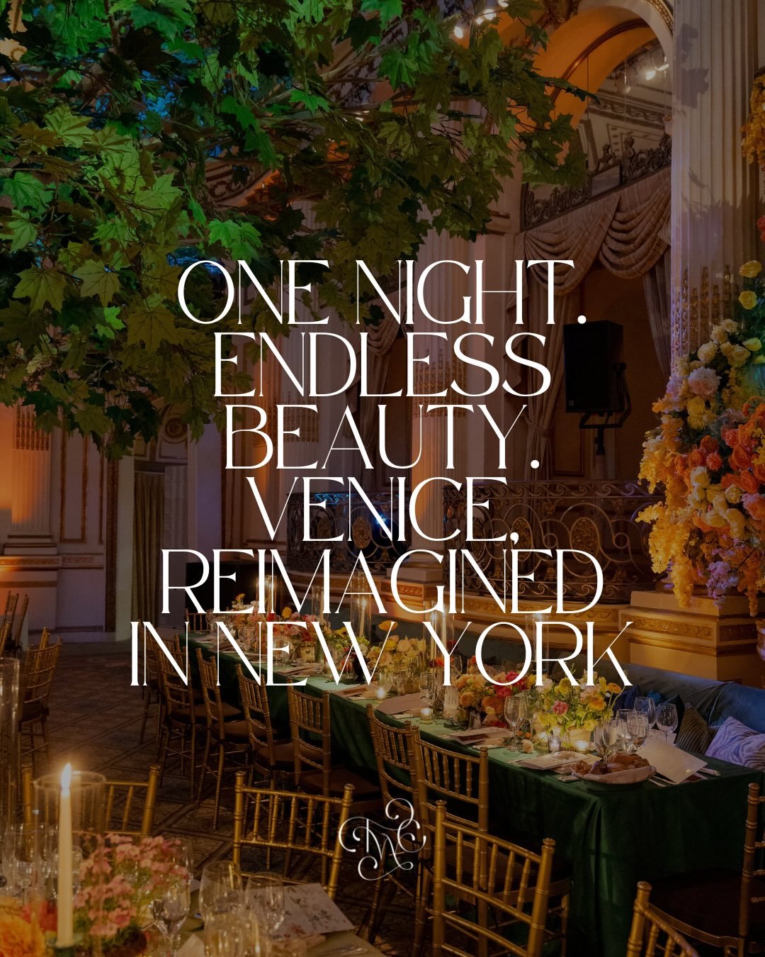 A night where history, art, and design converge. 

Each year, @saveveniceinc transforms The Plaza into a celebration with purpose. Supporting the preservation of Venice&rsquo;s timeless beauty. It&rsquo;s an honor to bring my design perspective to an