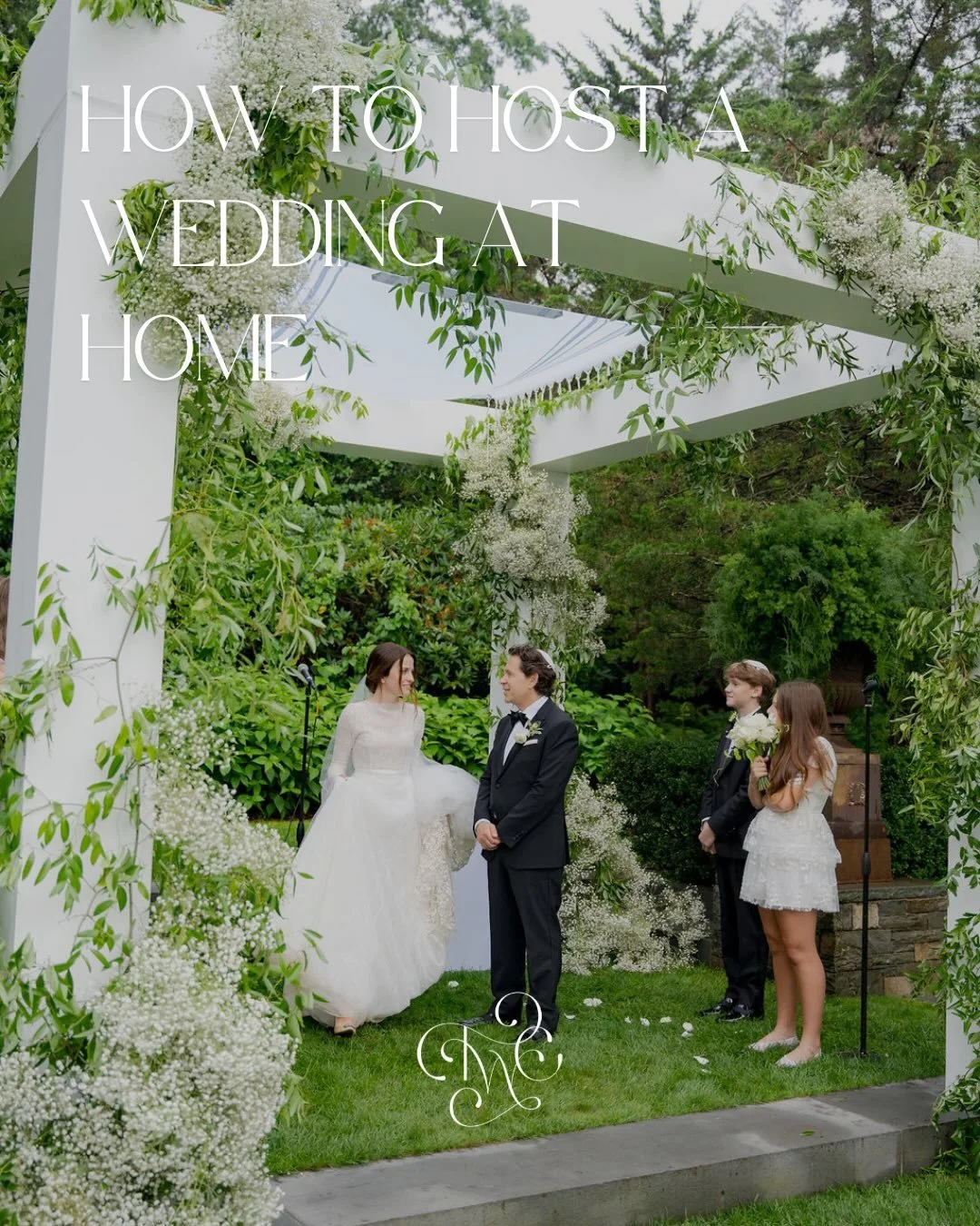 Hosting a wedding at your home can be such a magical experience, as the setting is already so meaningful. But making it extraordinary requires vision, creativity, and sometimes restraint. 

Let the house, landscape, and terrain guide the layout. The 