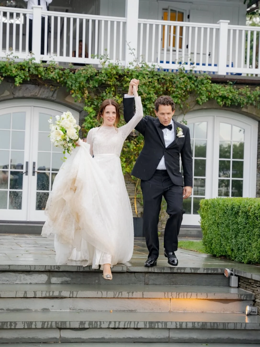 After their vows, it was time to party.

The dance floor filled quickly and the crowd grew electric as the evening went on. I love the atmosphere of a home wedding, where the familiarity and freedom of being in your own backyard elicits another dimen