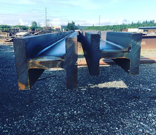 700 Dexter W14x550 brace frame columns are at the shop!! Once  fabricated erected and CP welded will be jacketed and encased in concrete. #steelkorr #ironwork #welding #bnbfab #aisccertifiederector