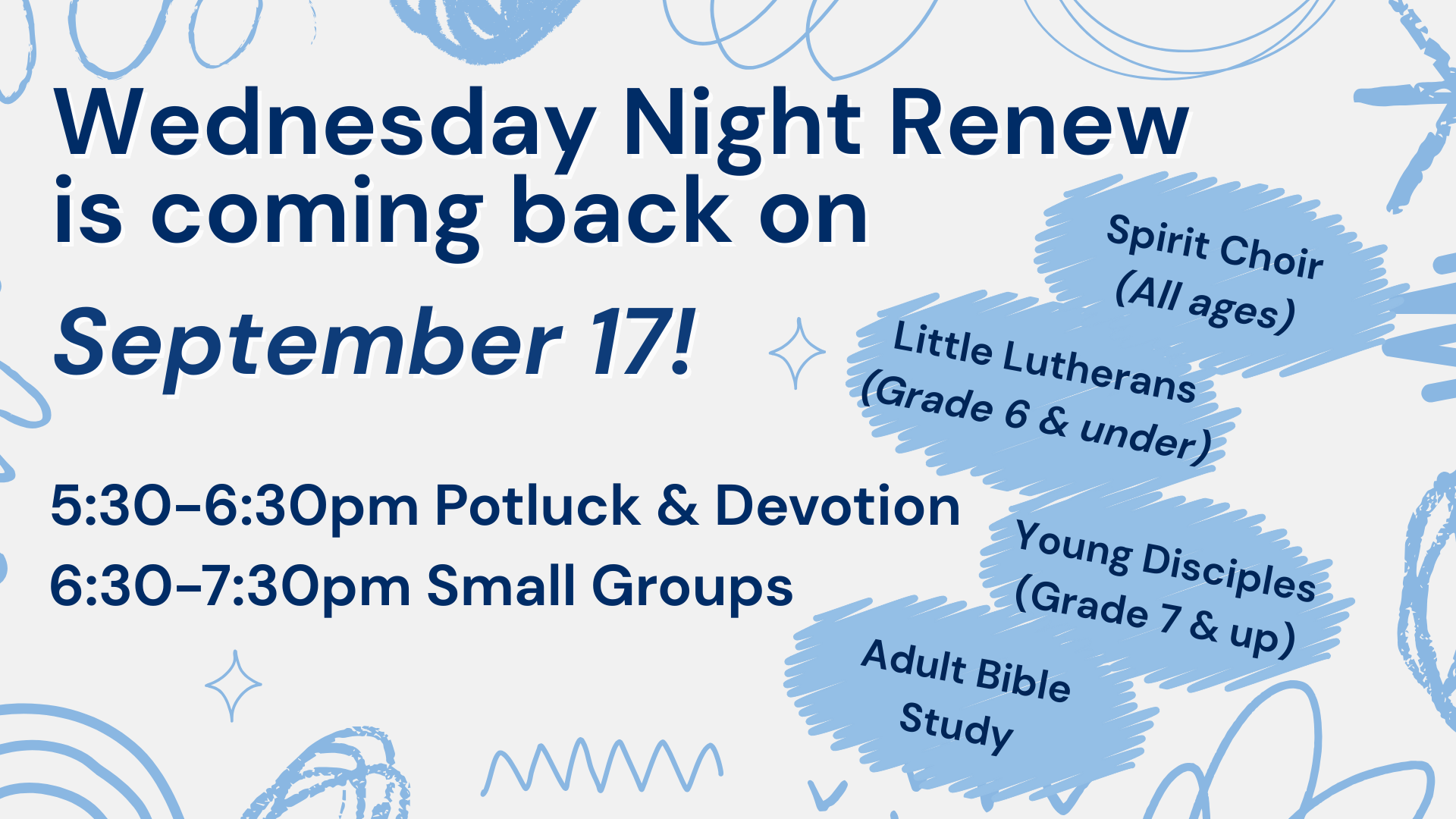 Wednesday Night Renew