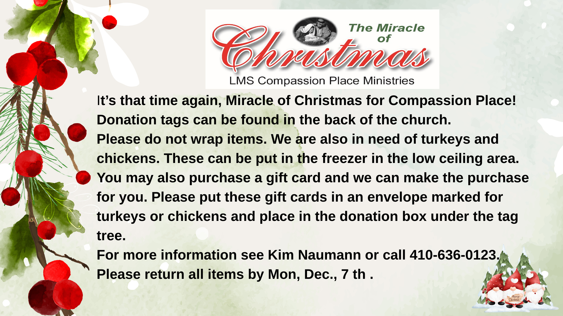 The Miracle of Christmas