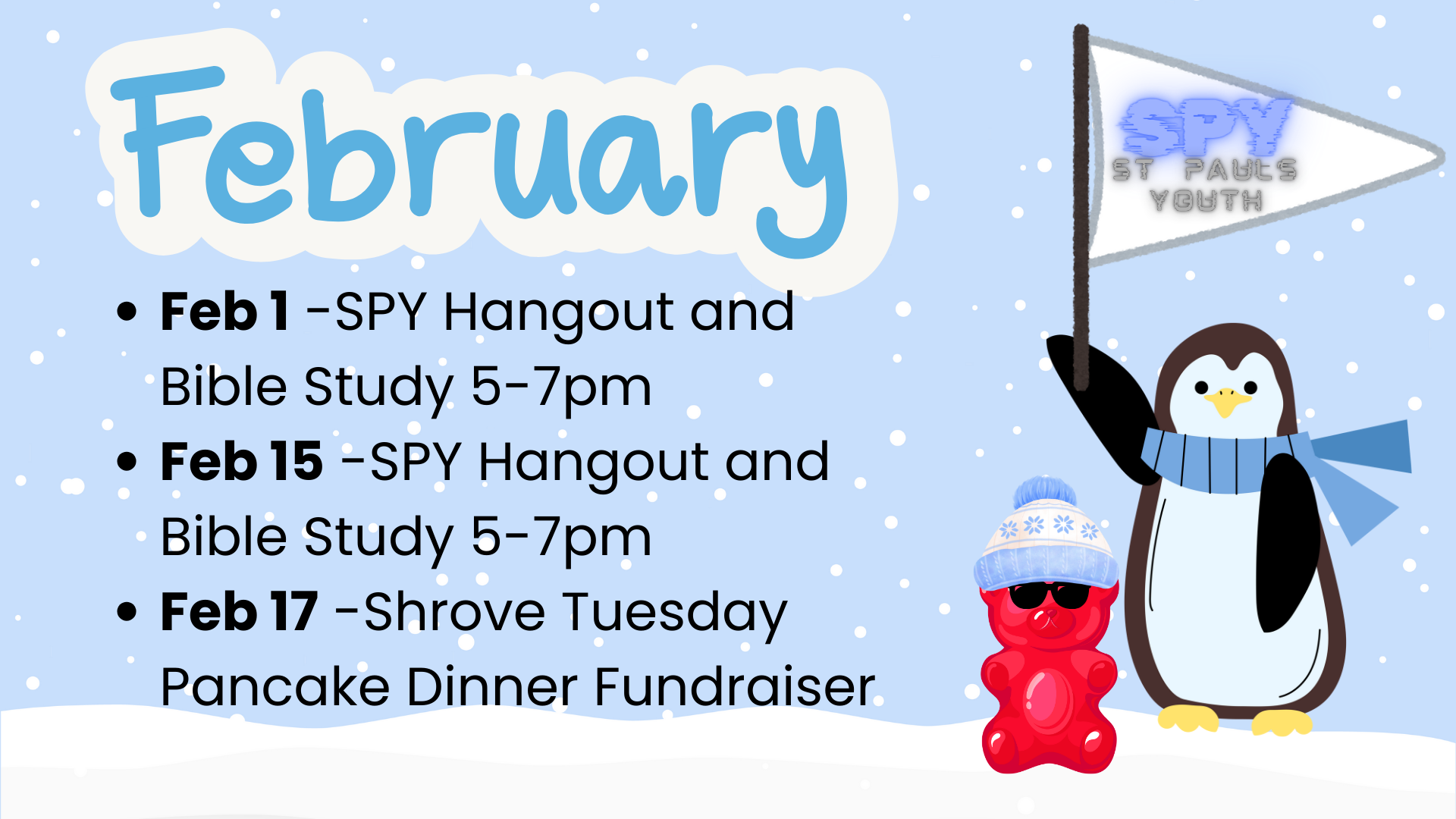 SPY February Activities