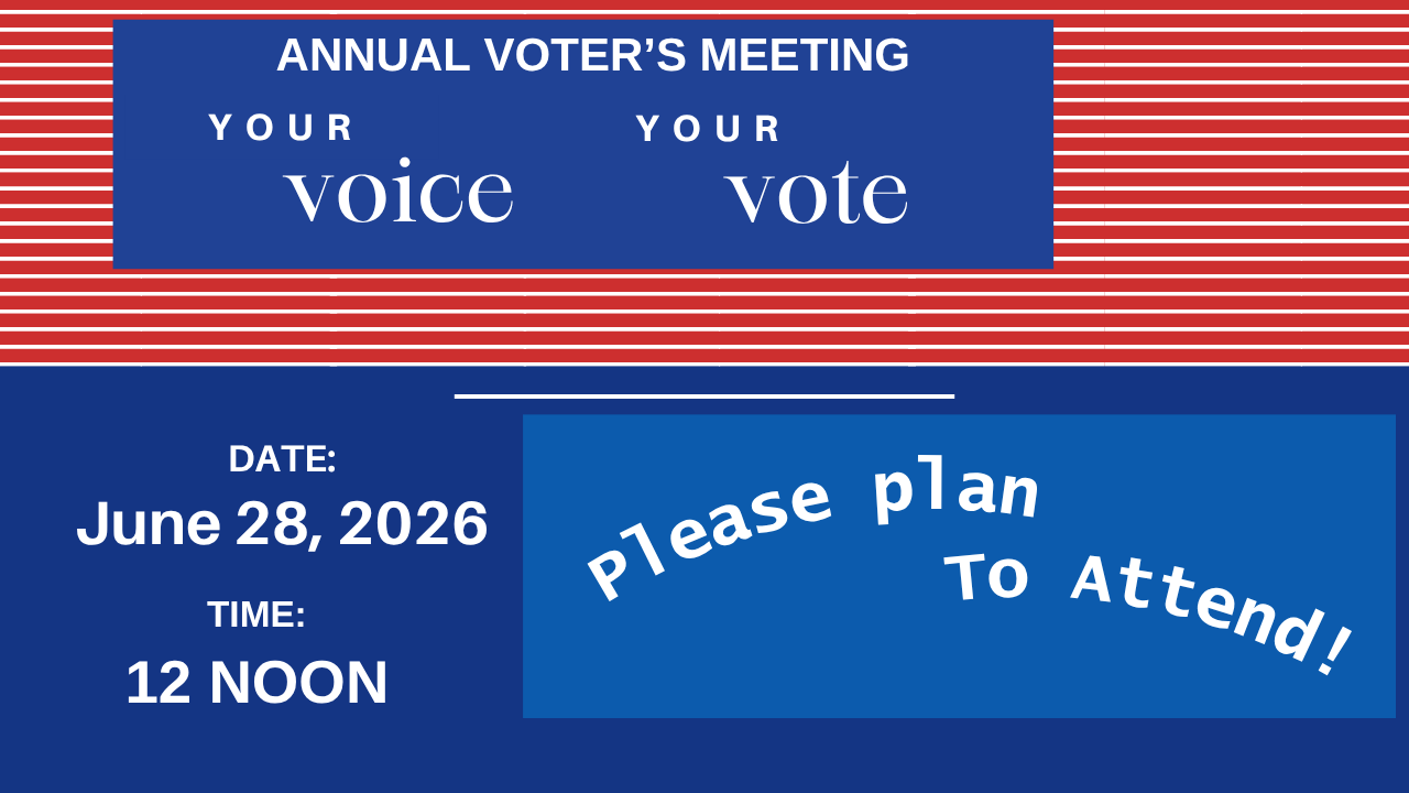Annual Voter's Meeting