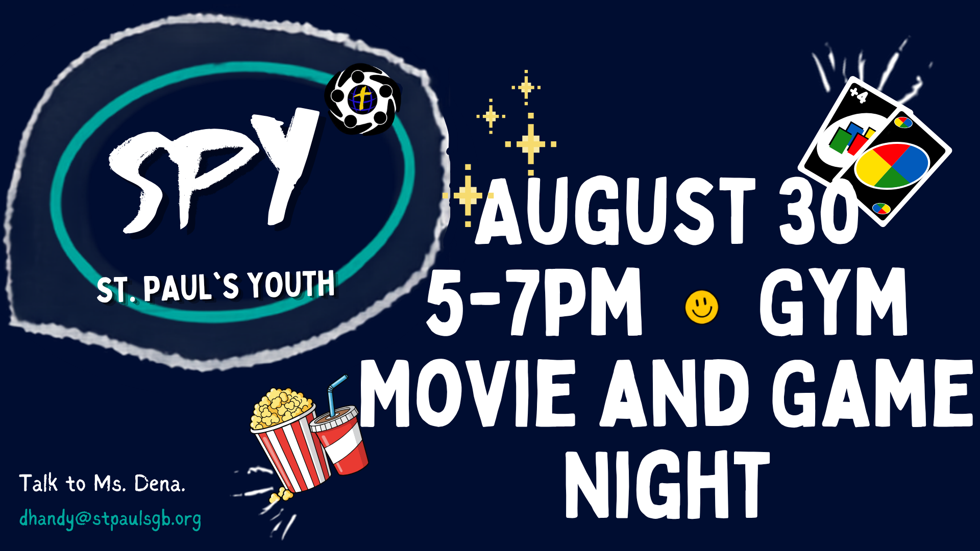 SPY  - Movie & Game Night