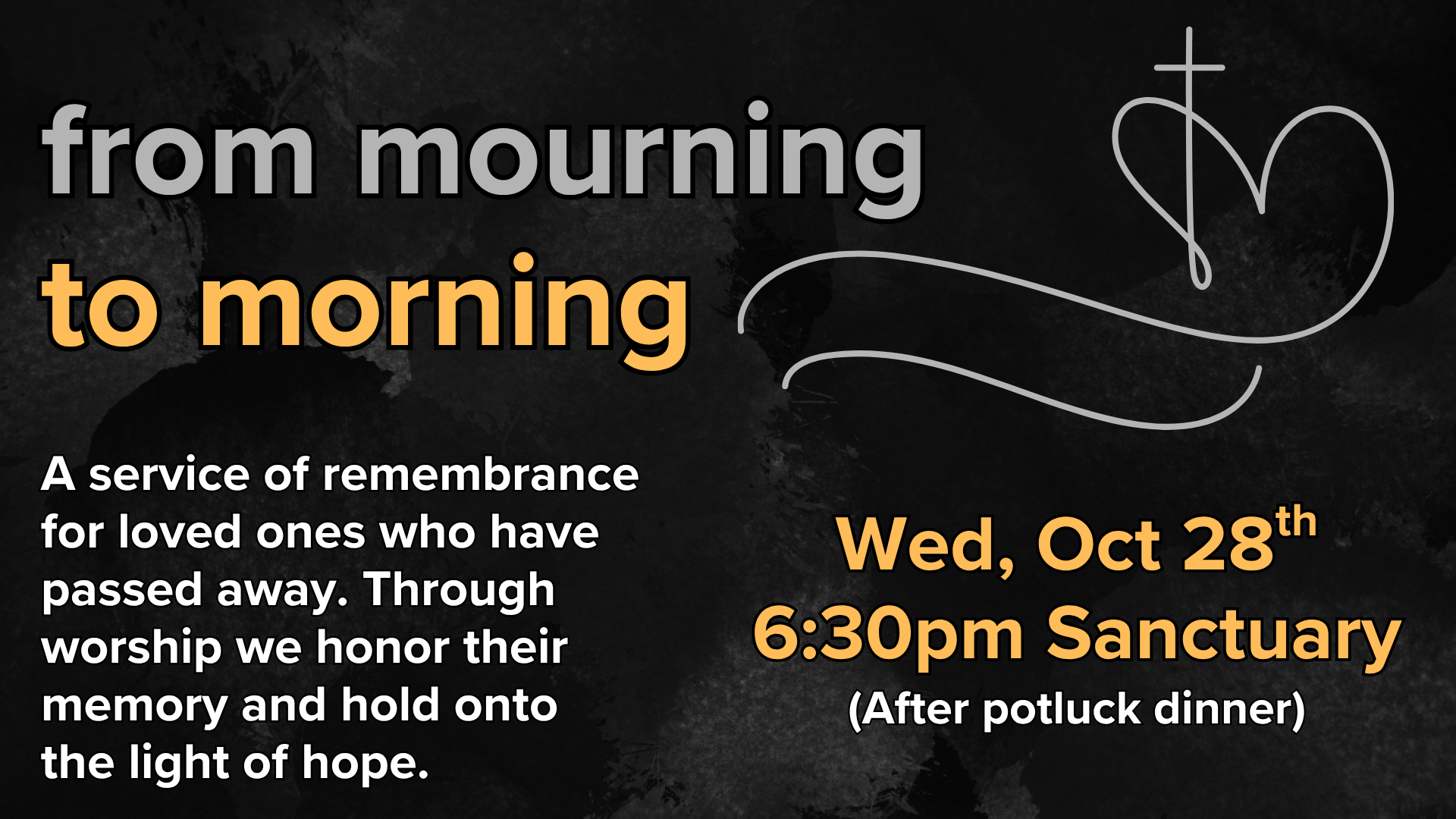 From Mourning to Morning