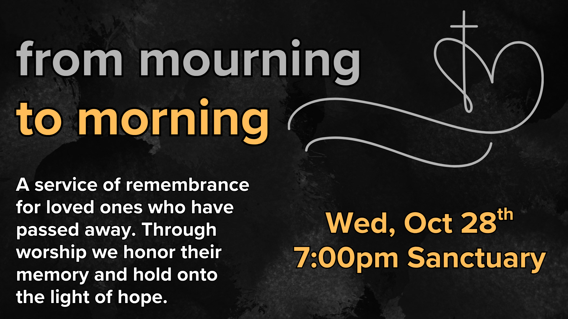 From Mourning to Morning