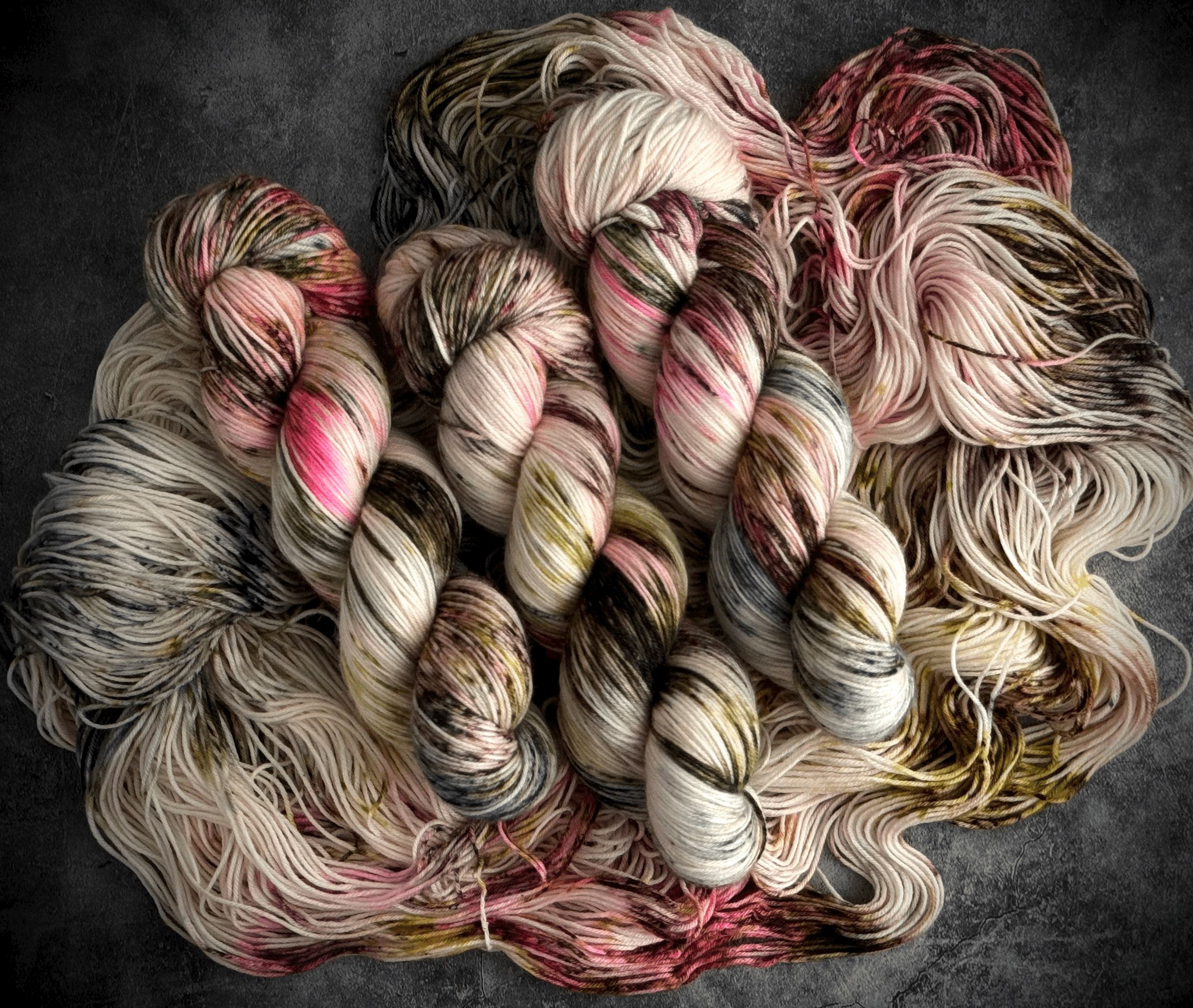 TRAGEDY | Speckled Hand Dyed Yarn