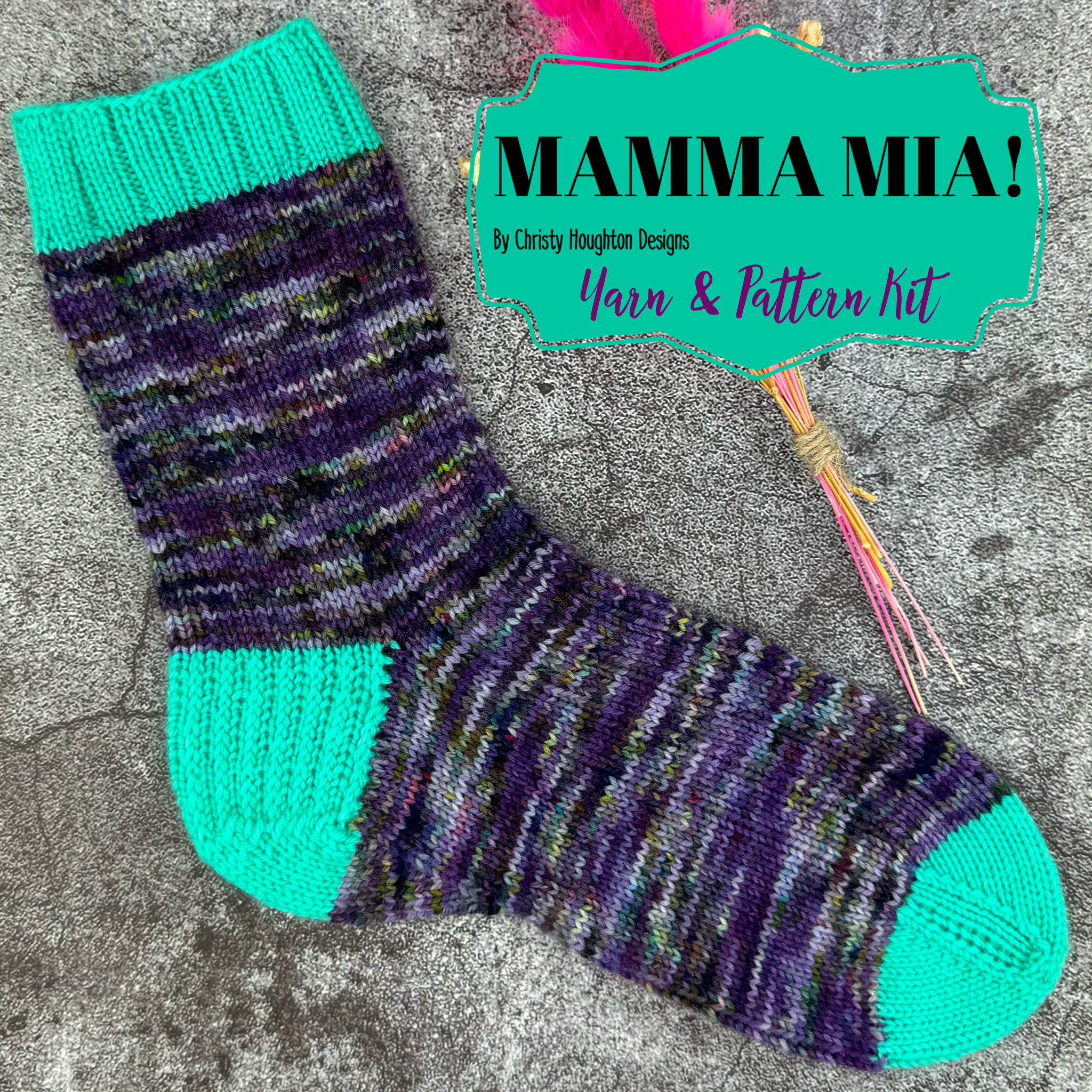 MAMMA MIA! YARN AND PATTERN KIT