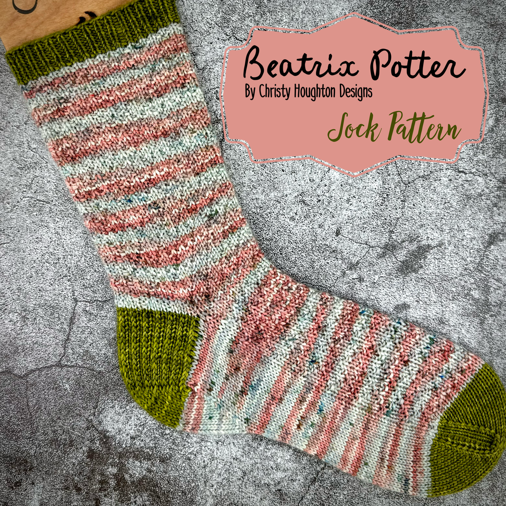 BEATRIX POTTER SOCK PATTERN