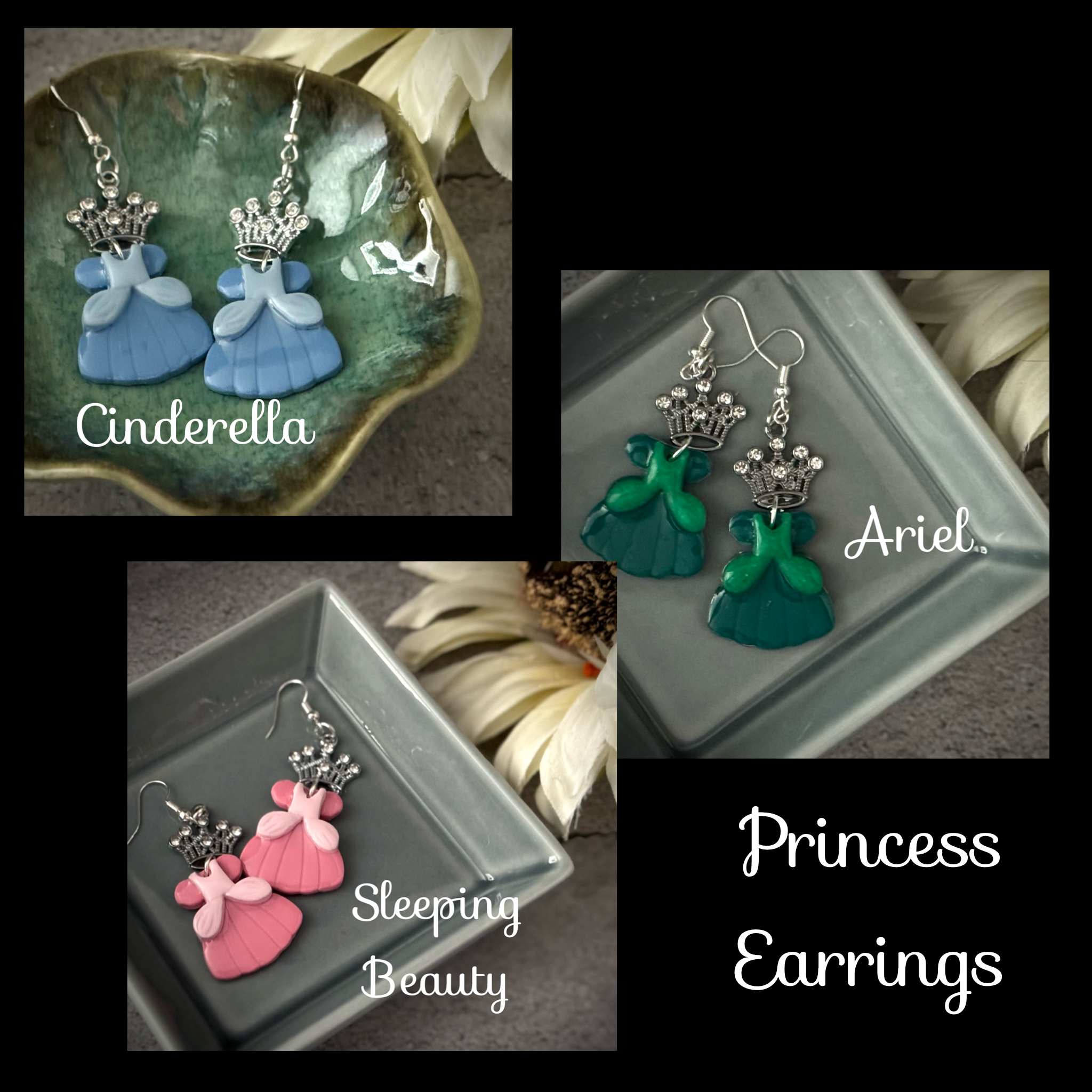 Princess earrings