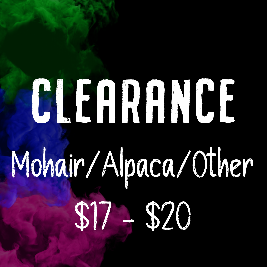 Clearance Sale Mohair/Alpaca/Other