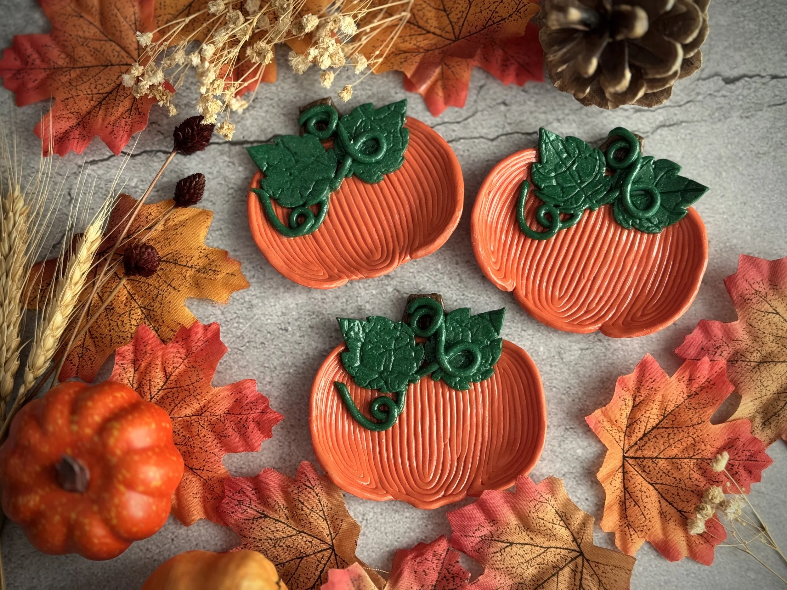 PUMPKIN TRINKET DISHES