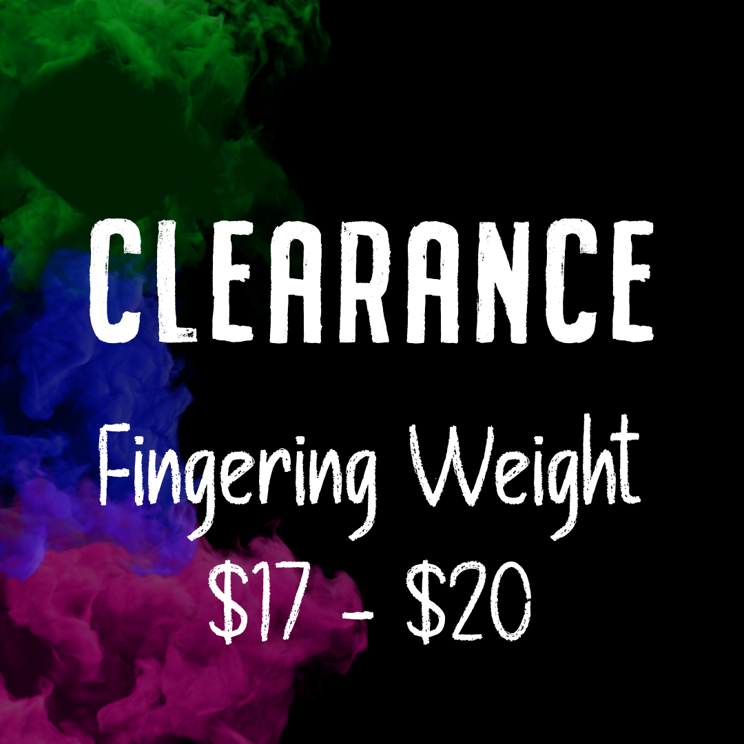 Clearance Sale Fingering Weight yarn