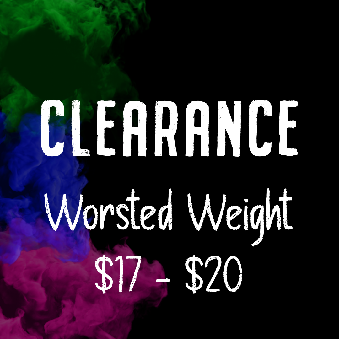 Clearance sale worsted weight yarn