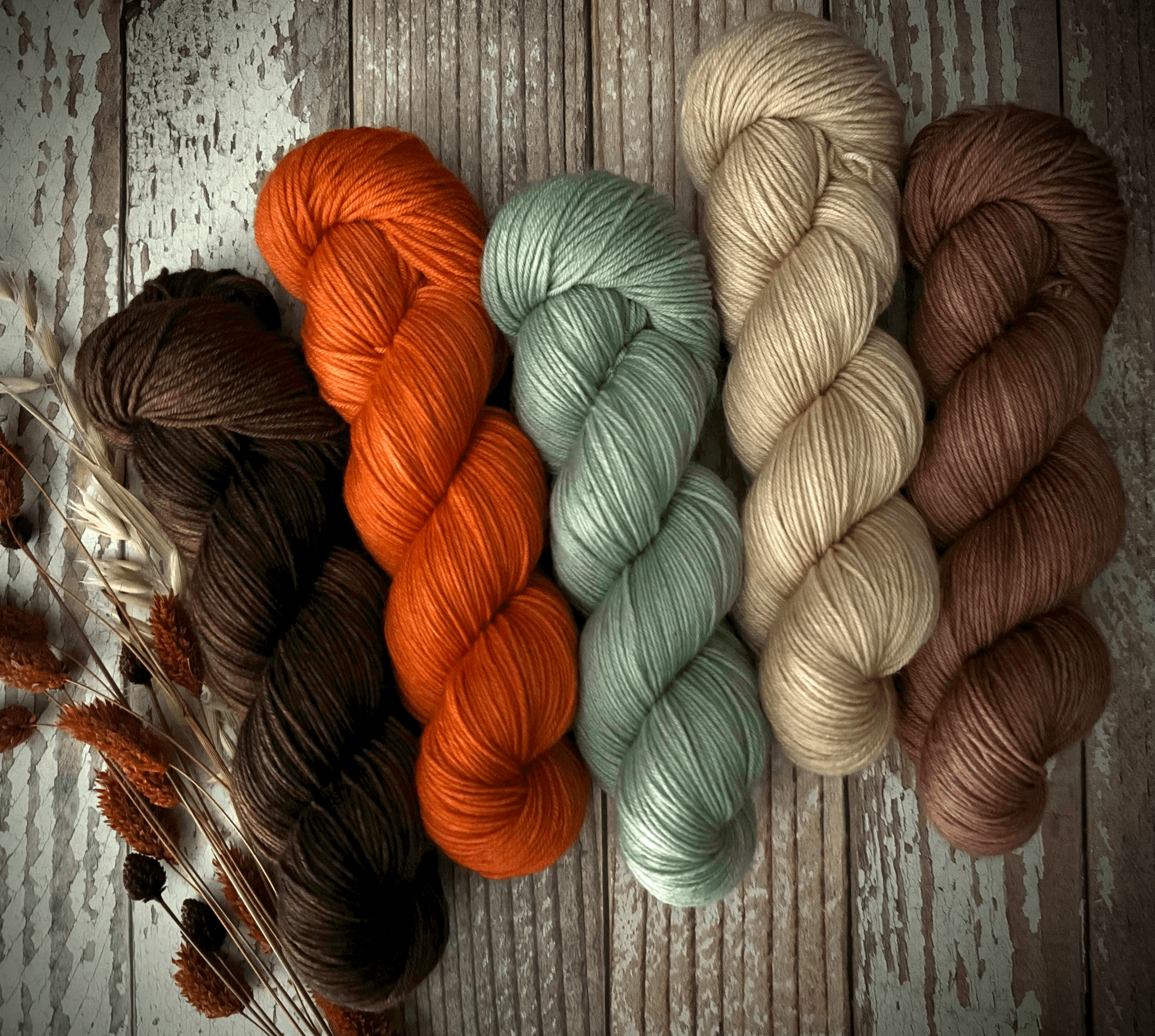 AUTUMN TONES COLLECTION | FIVE SKEIN KIT