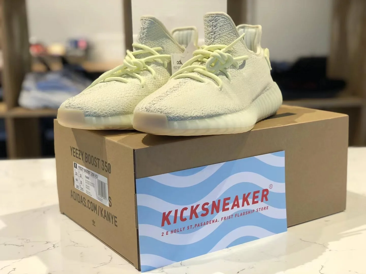 butter yeezy 350 v2