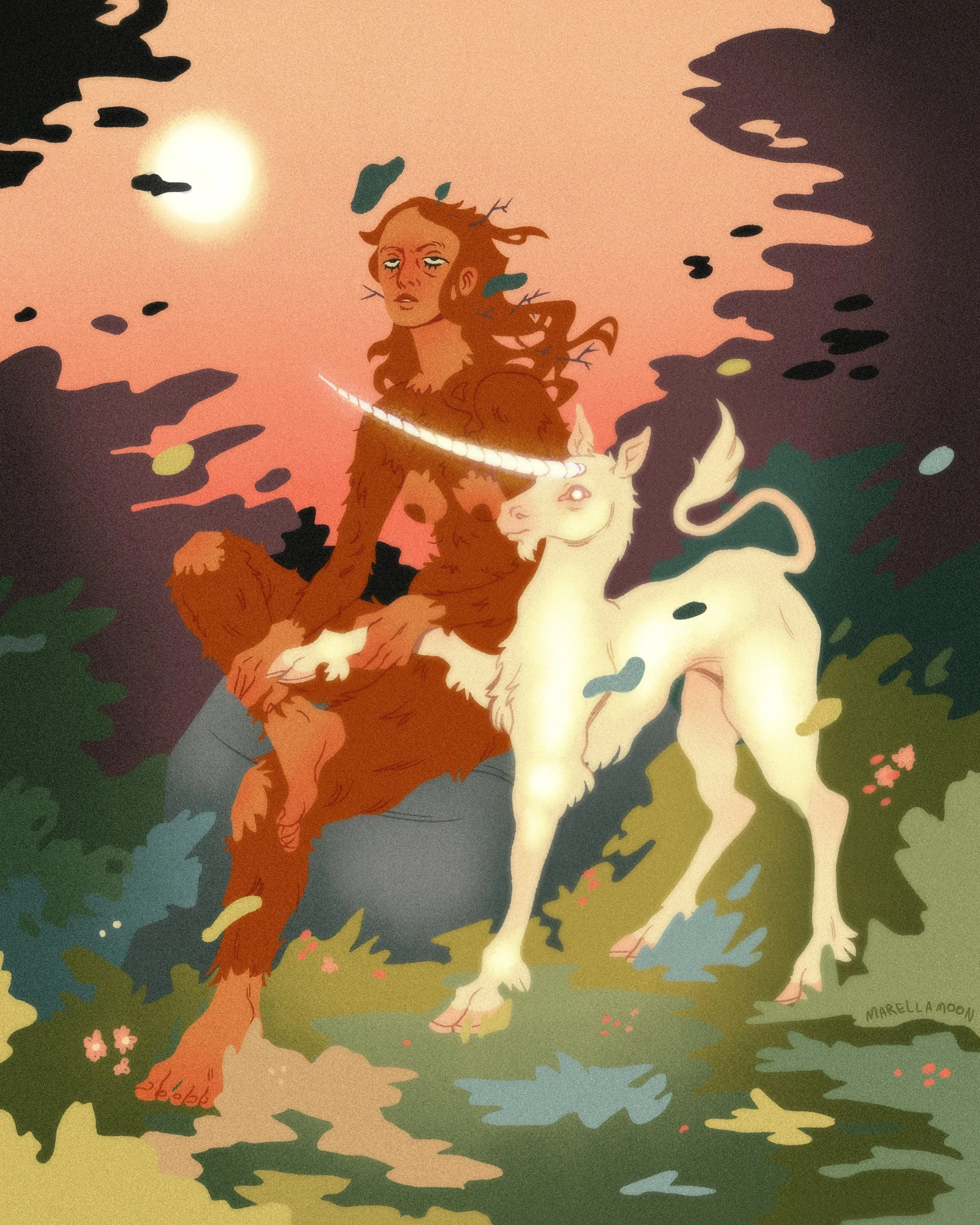 Wild Woman and the Unicorn