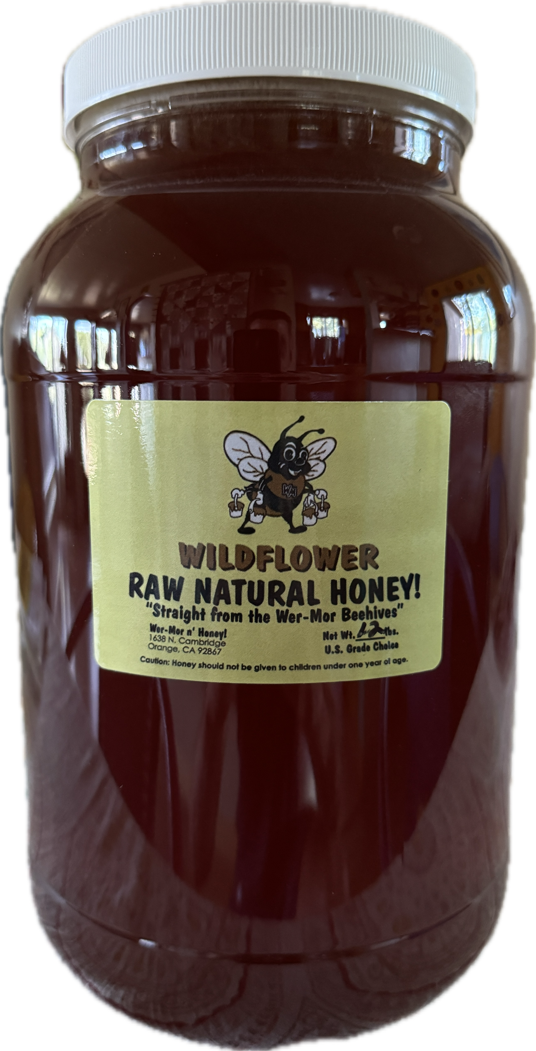 12 lb.  Wildflower Honey