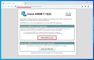 Cisco ASDM - 