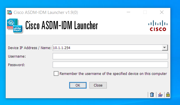 Cisco ASDM - 