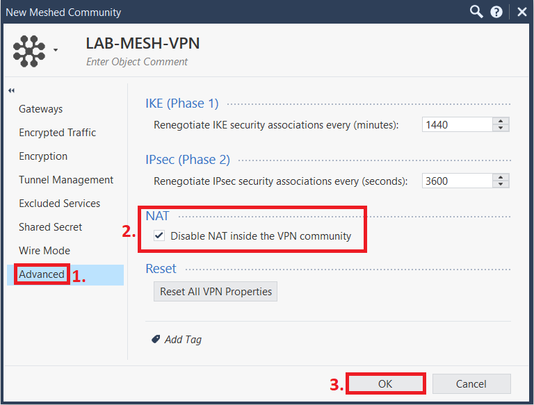 Check Point SitetoSite VPN Tunnel (DomainBased) — WIRES AND WI.FI