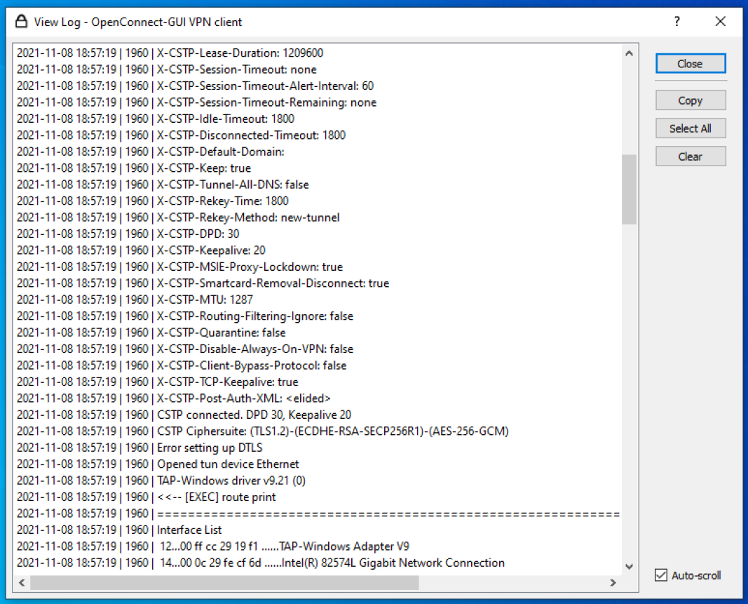 Testing OpenConnect GUI - an open-source AnyConnect VPN client ...