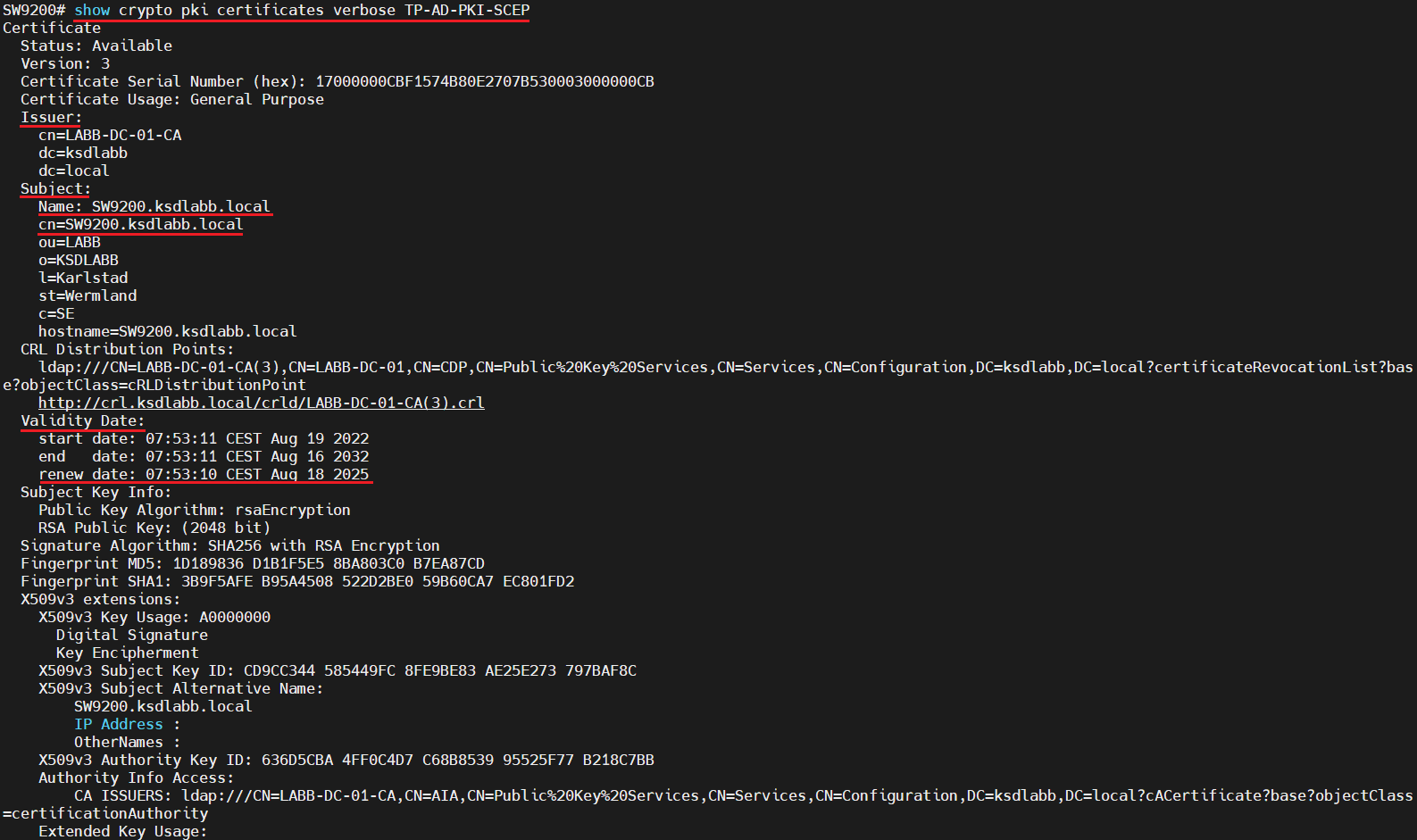 Cisco RadSec Part 7 - Testing, Troubleshooting and Show Commands ...