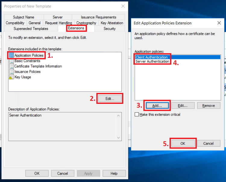 Cisco RadSec Part 2 - RadSec Certificate Template using Microsoft AD ...