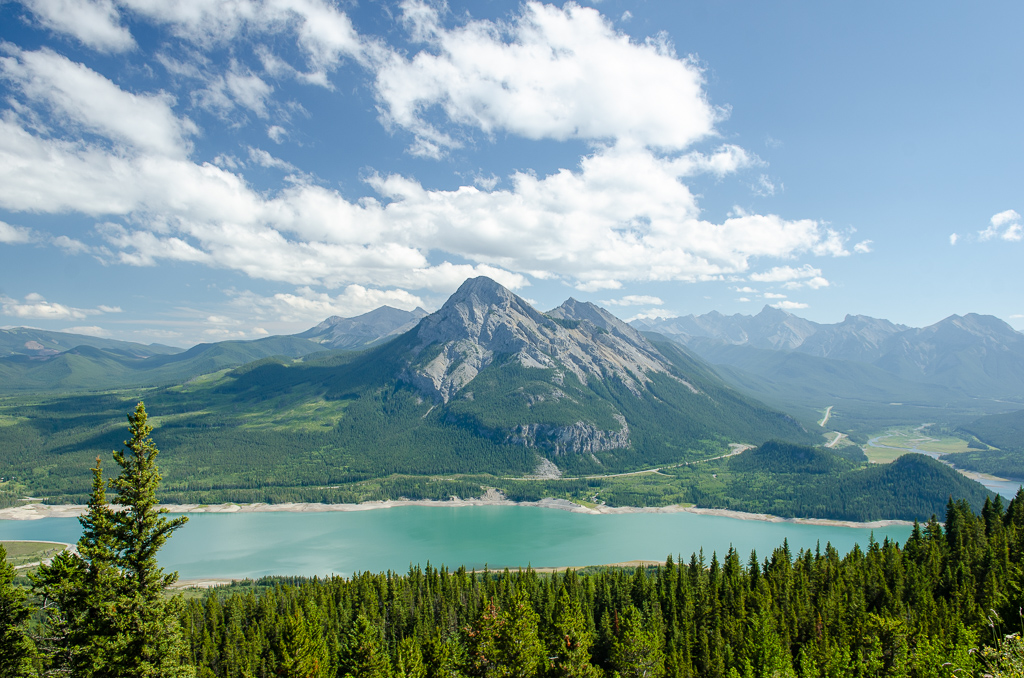 In awe of Barrier Lake