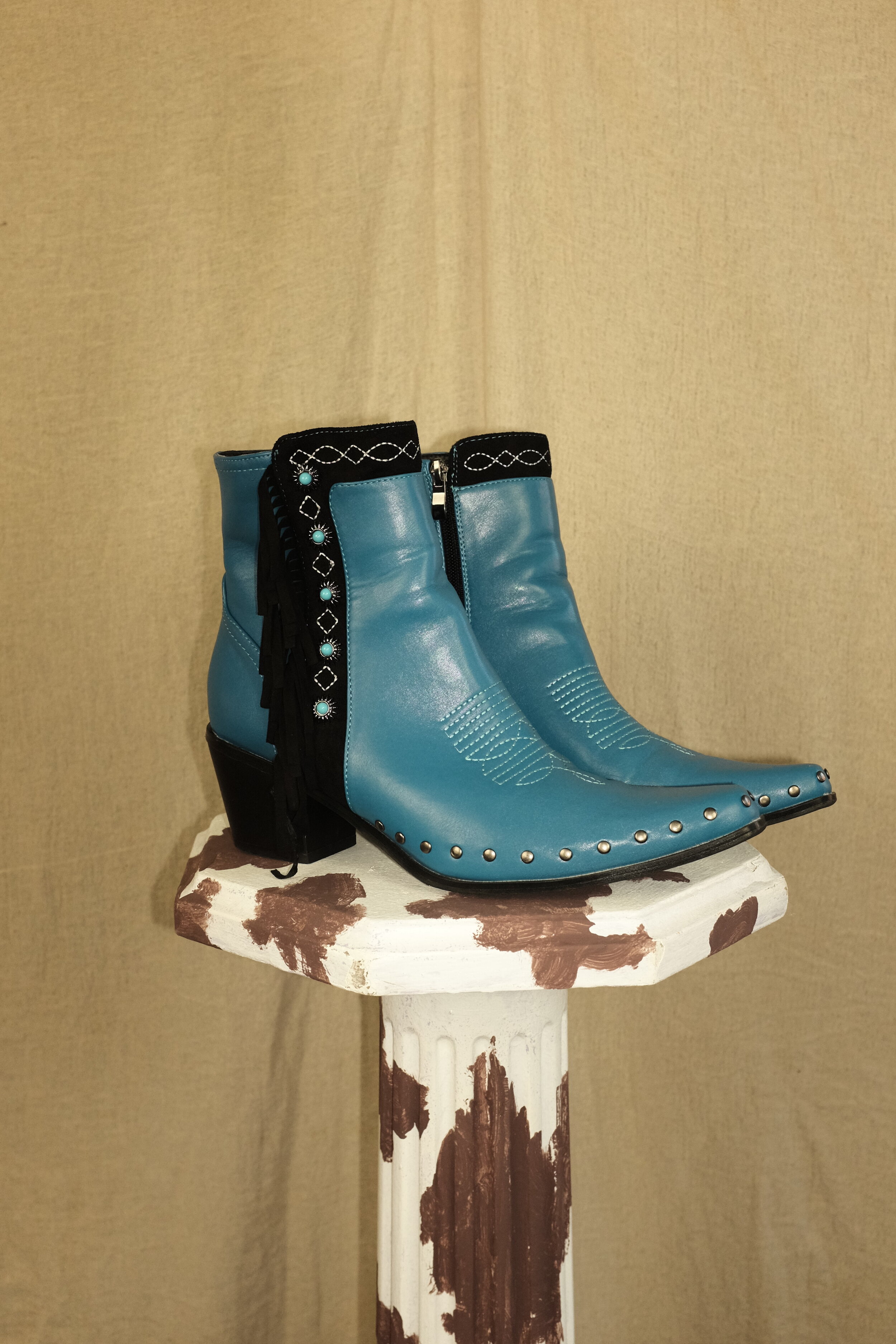 Blue Lagoon Western Boots.