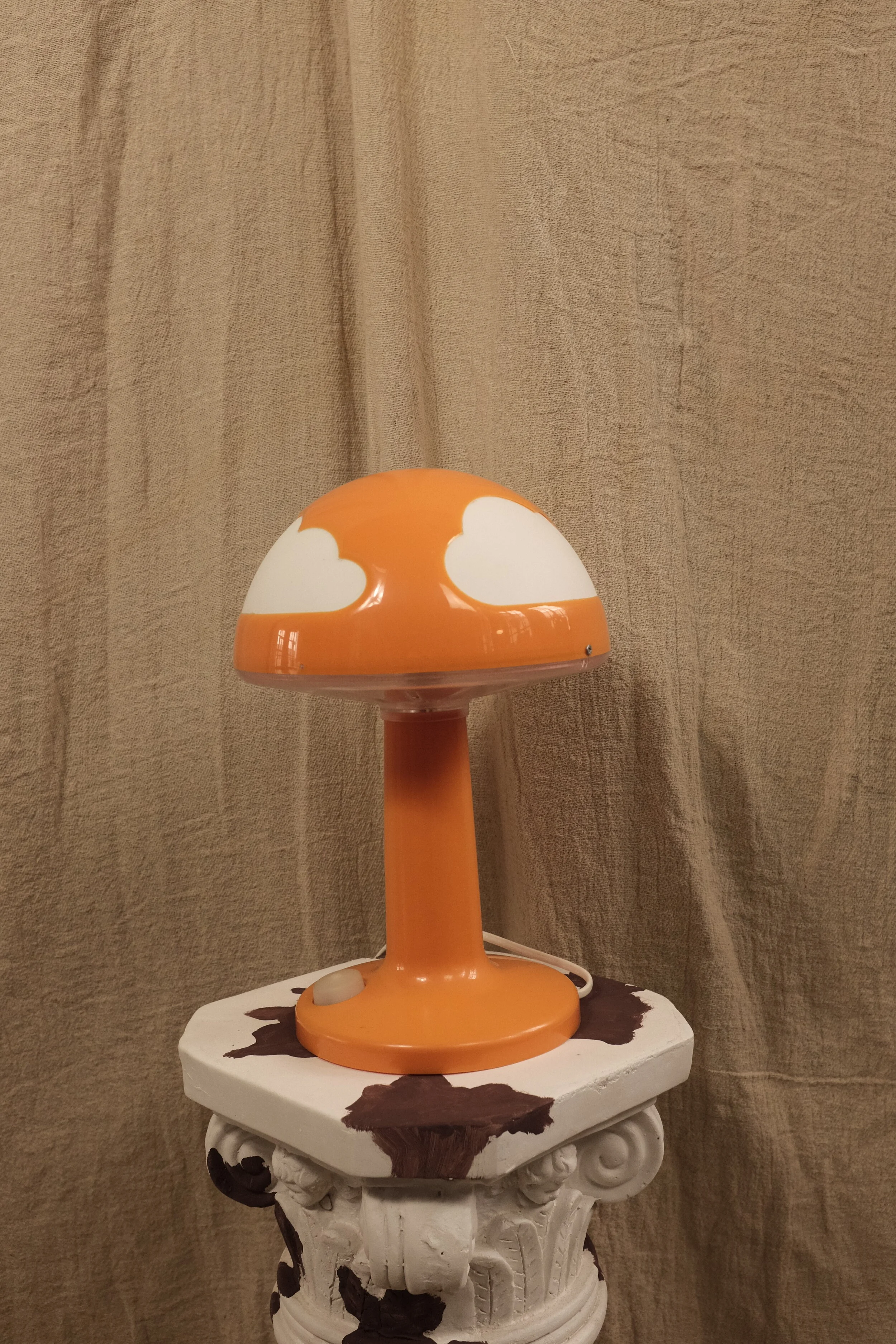 Vintage Ikea Cloud Mushroom Lamp.