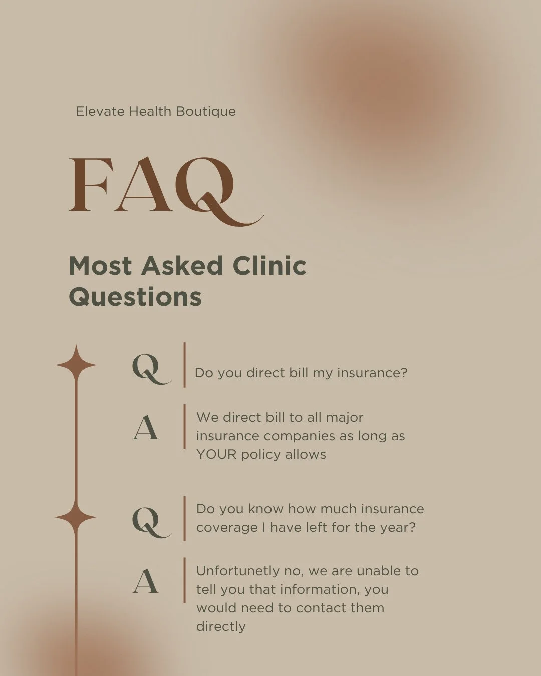 FAQ Fri-Yay!!⁠
⁠
Have any questions we can answer for you-⁠
Send us a DM and were happy to help clarify ⁠
⁠
🖤E.H.B.⁠
⁠
⁠
#didyouknow #questions #happycustomer ⁠
#massage #massagetherapist