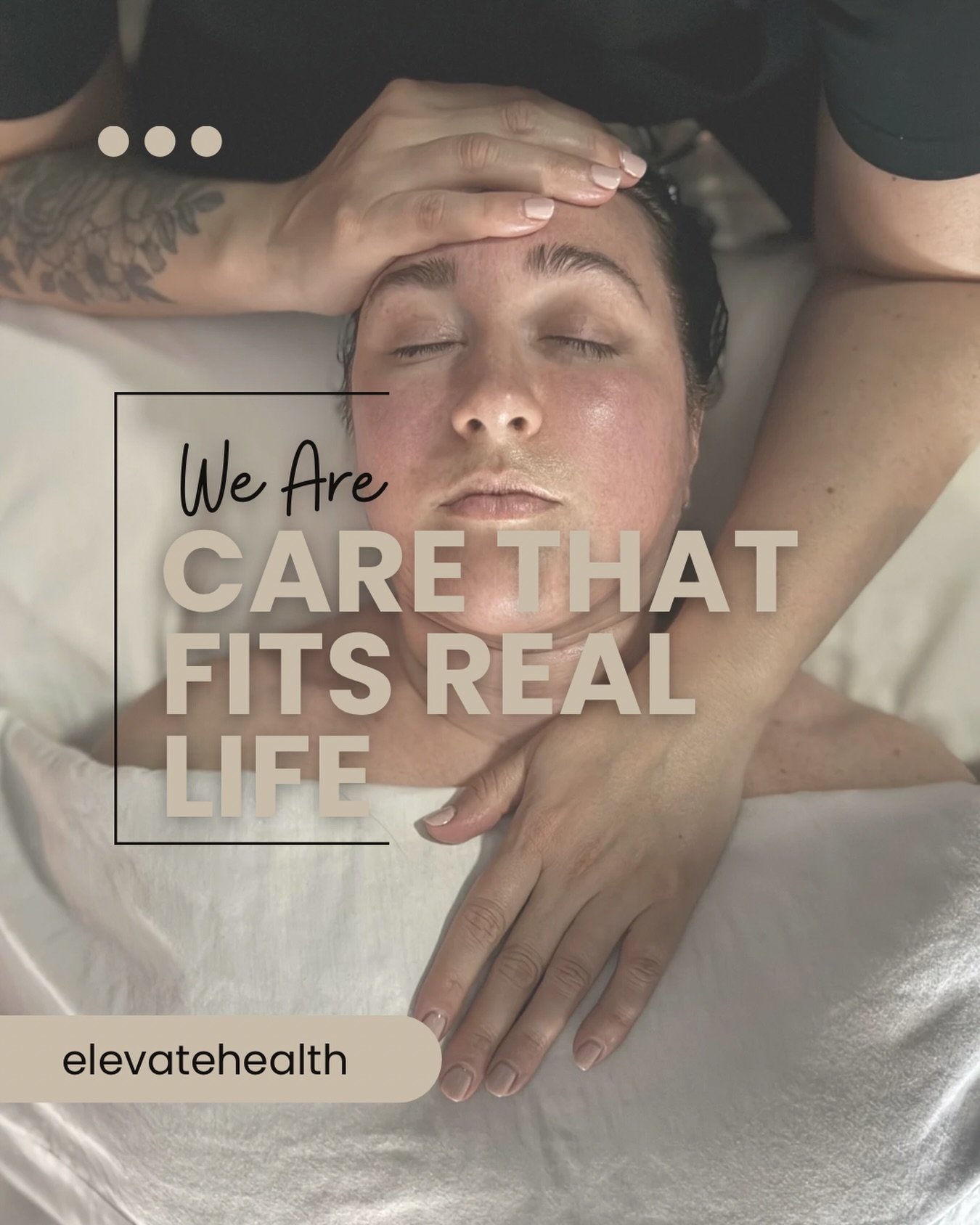 We are flexible, intentional, and designed around you.

#elevatehealth #massagetherapy #wellnessjourney #healthmatters #windsoressex